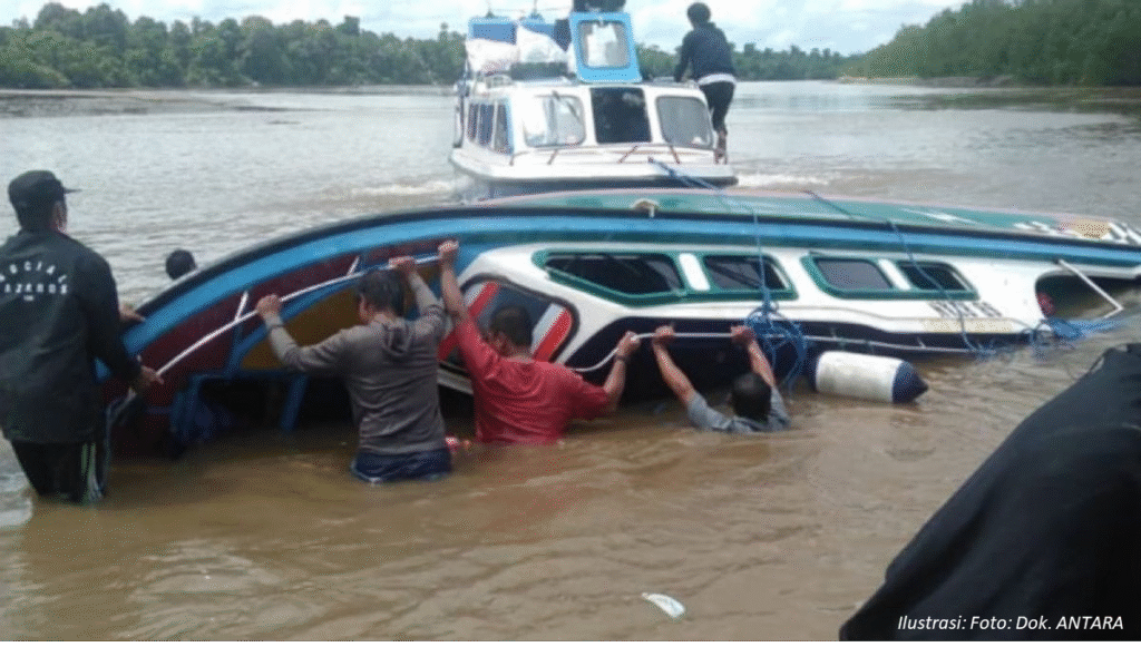 Kronologi Insiden Speedboat Terbalik di Mentawai
